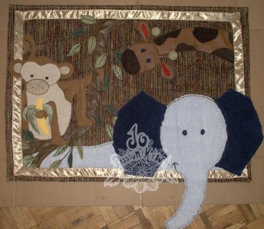 First nephew's nursery art- rationale to buy a sewing machine